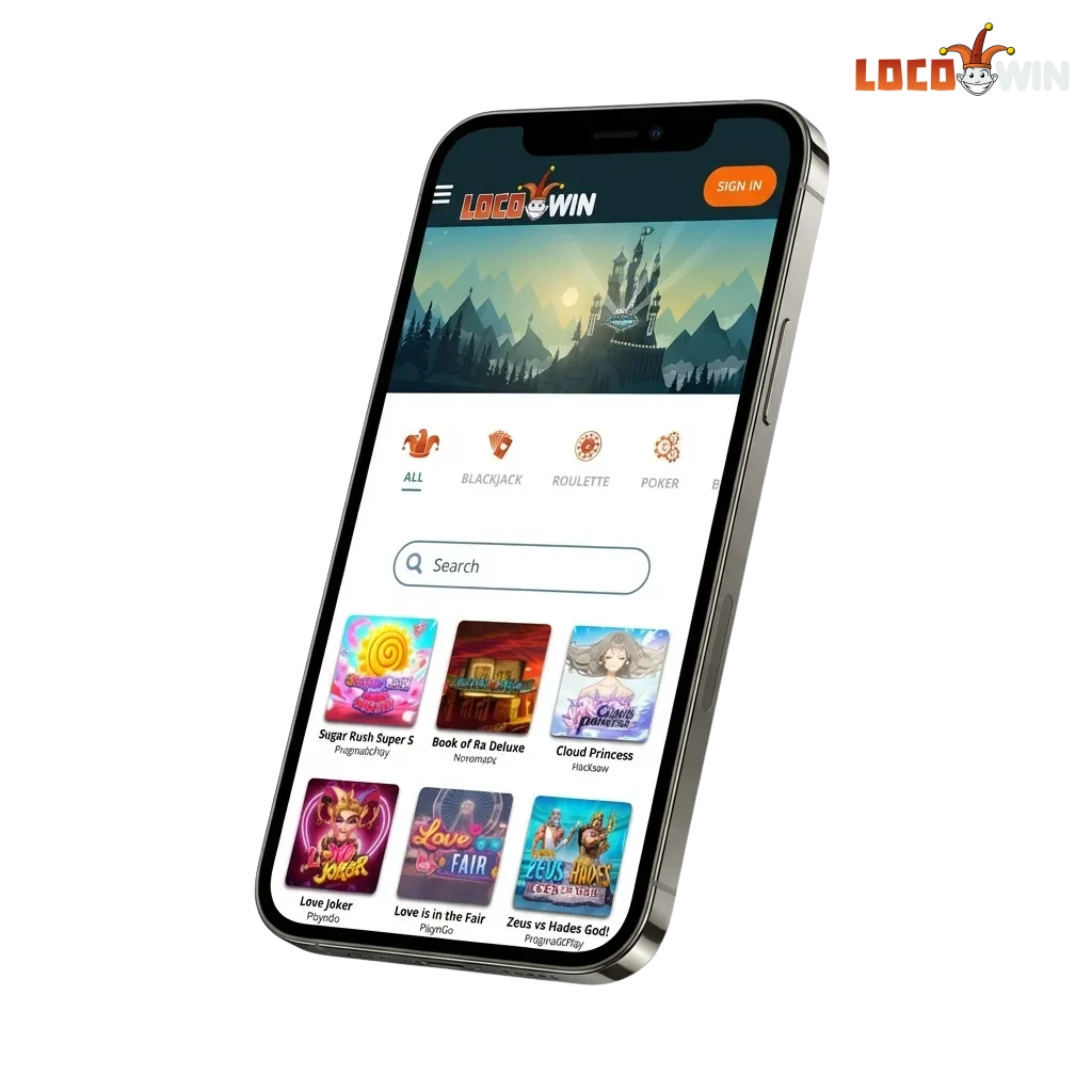 Téléchargement de l app Locowin