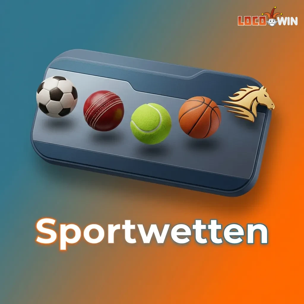 Sportwetten-Angebot mit diversen Sportarten wie Fußball, Tennis und Basketball.