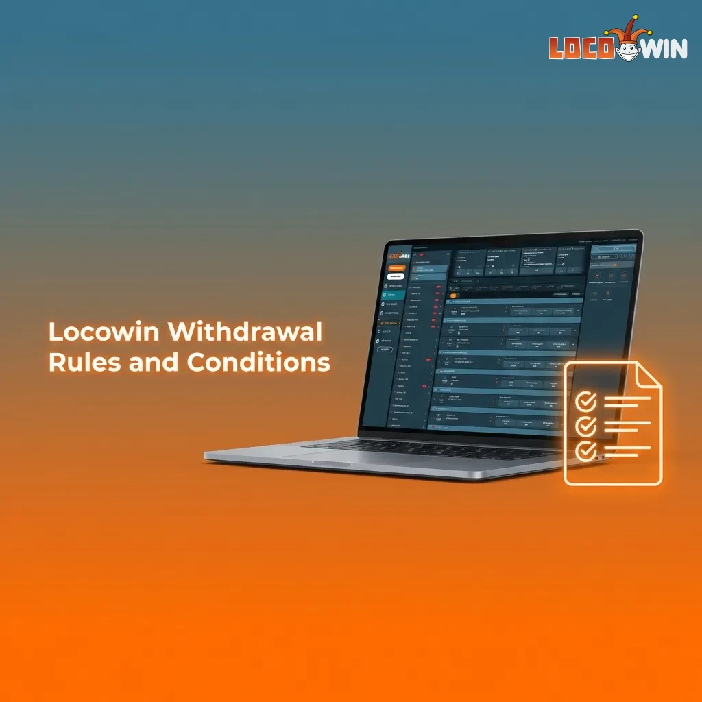 Locowin withdrawal rules regarding wagering, identity verification, and limits.
