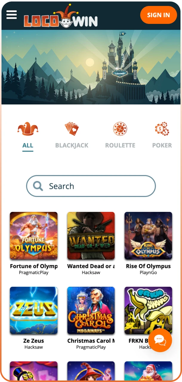 Greife jetzt auf den sicheren Einzahlungsbereich innerhalb der Locowin App.