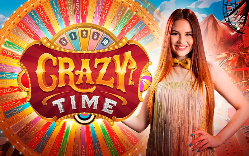 Experience the Crazy Time show at Locowin.
