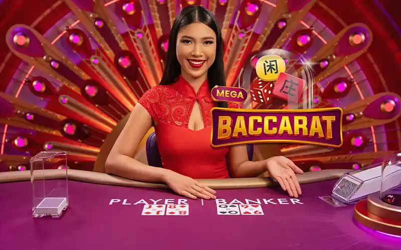 Genießen Sie Mega Baccarat im Locowin Live Casino online.