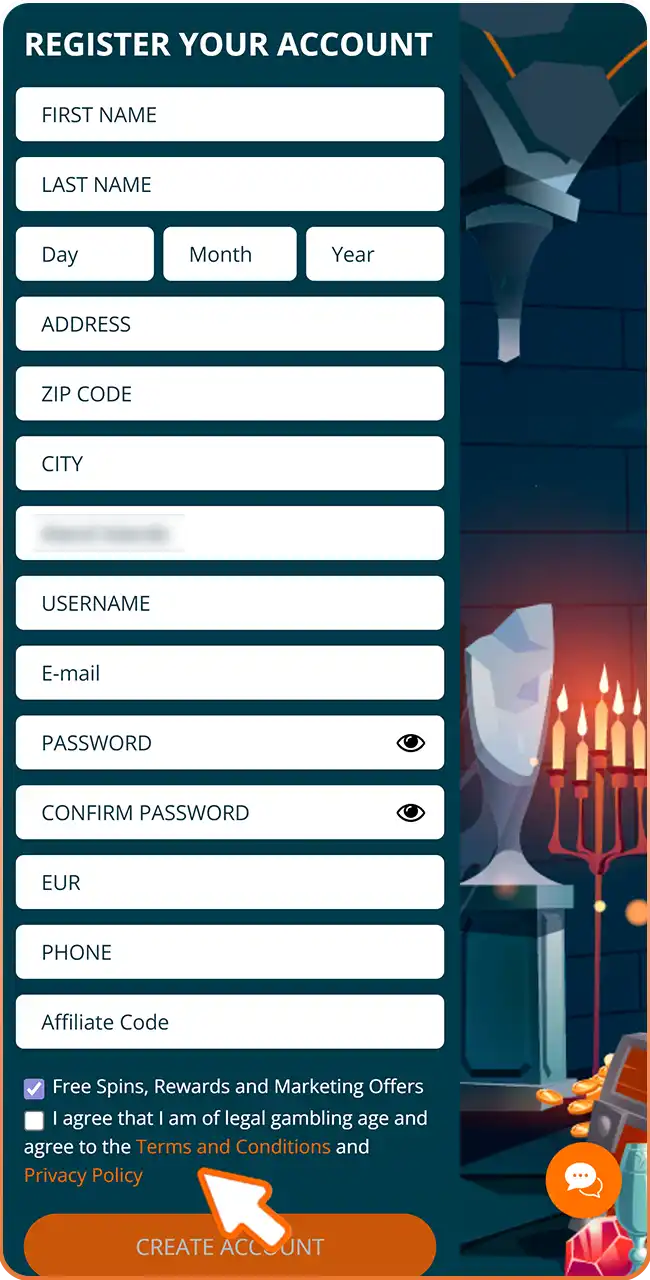 Starten Sie Ihre mobile Locowin Registrierung jetzt.