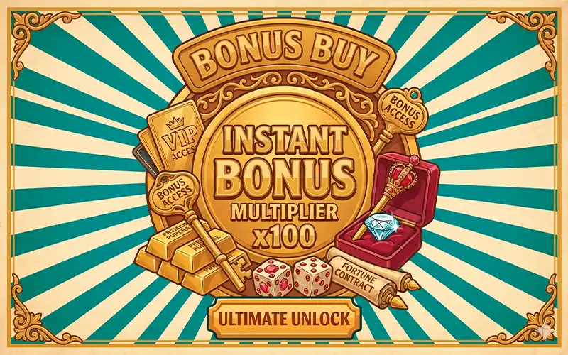 Purchase features in Locowin bonus buy slots.