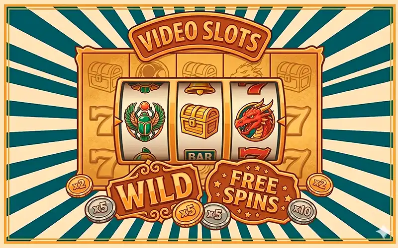 Spielen Sie spannende Video Slots im Locowin Casino.
