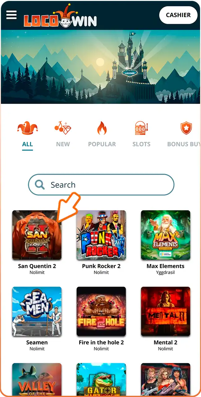Confirma la transacción y empieza a jugar con el bono de Locowin.